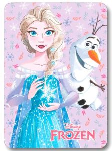 kraina lodu koc dziecięcy polarowy 100x140 FARO