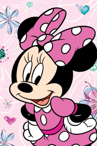 minnie mouse koc dziecięcy 100x150 JERRY FABRICS