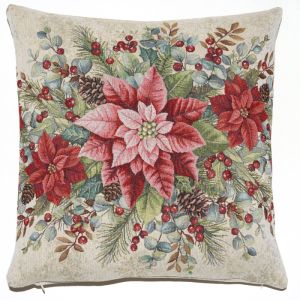 gwiazda betlejemska poszewka dekoracyjna gobelin 45x45 IRYS