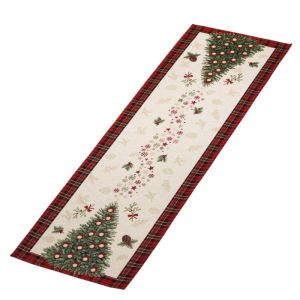 choinka z kratką obrus gobelin IRYS