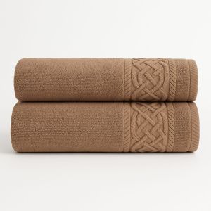 kawowy ręcznik kąpielowy SYDNEY 500 G/M2 LEGS