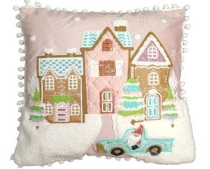 miasteczko poszewka świąteczna 40x40 MESA