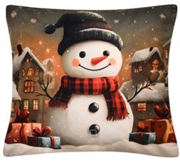 bałwan poszewka świąteczna 975 42x42 MESA