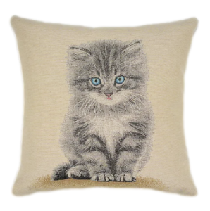 kot poszewka dekoracyjna gobelin 42x42