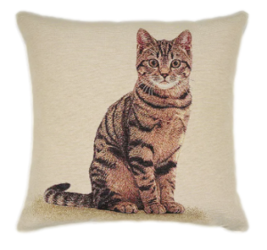 kot poszewka dekoracyjna gobelin 42x42