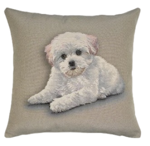 maltańczyk poszewka dekoracyjna gobelin 42x42