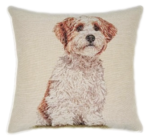 pies poszewka dekoracyjna gobelin 42x42