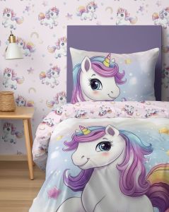 jednorożec pościel bawełniana młodzieżowa 5701A