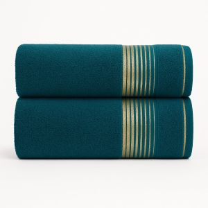 turkusowy ręcznik kąpielowy MONTREAL 400 G/M2 LEGS
