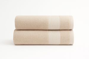 jasno beżowy ręcznik kąpielowy PORTLAND 420 G/M2 LEGS