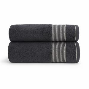 grafitowy ręcznik kąpielowy PORTLAND 420 G/M2 LEGS