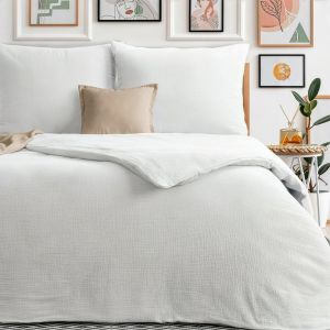 biała pościel muślinowa 100% bawełna CLASSIC NATURAL EUROFIRANY