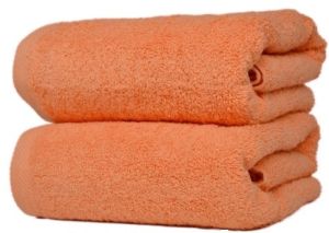 pomarańczowy ręcznik kąpielowy gładki RUBIN 500g/m2