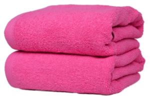 fuksja ręcznik kąpielowy gładki RUBIN 500g/m2