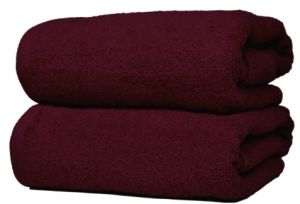 bordowy ręcznik kąpielowy gładki RUBIN 500g/m2