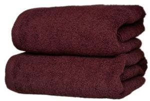 brązowy ręcznik kąpielowy gładki RUBIN 500g/m2