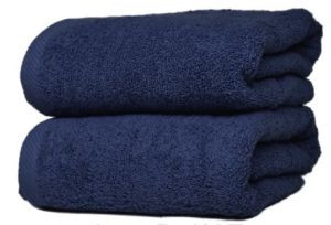 granatowy ręcznik kąpielowy gładki RUBIN 500g/m2