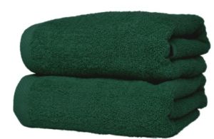 ciemno zielony ręcznik kąpielowy gładki RUBIN 500g/m2