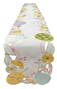 pisanki wielkanocna szarfa haftowana 20x160 809