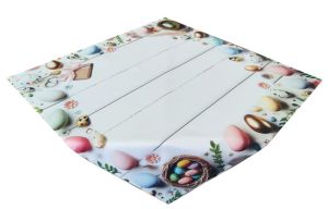 pisanki w koszyku bieżnik wielkanocny 455