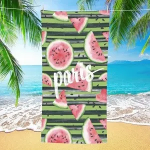 arbuz ręcznik plażowy z mikrofibry 70x140