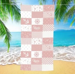 paris ręcznik plażowy z mikrofibry 70x140