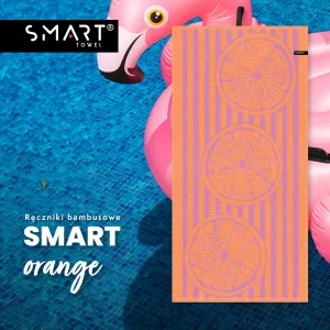 ORANGE bambusowy ręcznik smart towel 75x150 TEXPOL