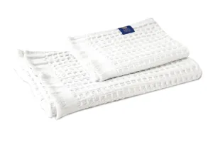 ecru bambusowy ręcznik wafel soft z frędzlami 80x160 TEXPOL