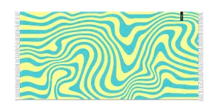 LIQUID ŻÓŁTY bambusowy ręcznik smart towel 75x150 TEXPOL