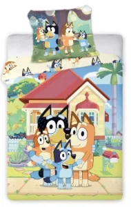 bluey pościel dla dzieci do łóżeczka 100x135 + 40x60 FARO