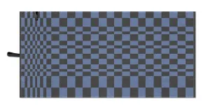 CHECK BLUE bambusowy ręcznik smart towel 75x150 TEXPOL