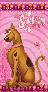 ręcznik bawełniany dla dzieci 75x150 scooby doo