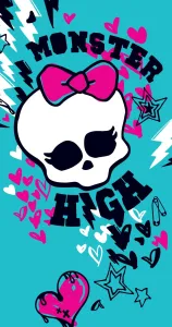 ręcznik bawełniany dla dzieci 70x140 MONSTER HIGH