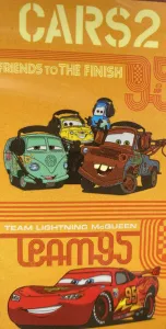 cars ręcznik bawełniany 75x150 AUTA