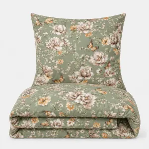 ogród magnolii pościel bawełniana 220x200 PREMIUM POLSKA