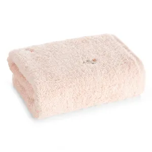pudrowy ręcznik kąpielowy haftowany BLOOM 500 G/M2 EUROFIRANY