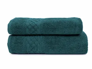szafirowy ręcznik kąpielowy SYDNEY 500 G/M2 LEGS