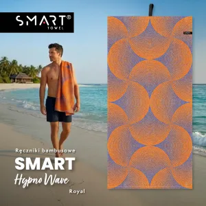 HYPNO WAVE ROYAL bambusowy ręcznik smart towel 75x150 TEXPOL
