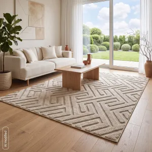 beżowy dywan Blink 1 60x100 EUROFIRANY
