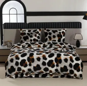 panterka pościel z mikrofibry miś plusz SHY-3494 COTTON WORLD