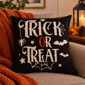 cukierek albo psikus poszewka halloween 40x40 welur