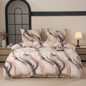 marmur pościel z mikrofibry miś plusz SHY-3496 160x200 COTTON WORLD