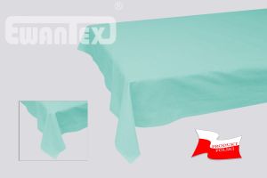 PRZEŚCIERADŁO BAWEŁNIANE BEZ GUMKI 160x200 MIĘTA