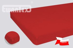 PRZEŚCIERADŁO FROTTE Z GUMKĄ 200x220 CEGŁA