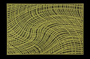 zielona podkładka dekoracyjna 30x45 LENA EUROFIRANY