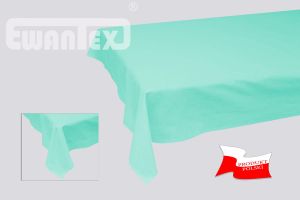 PRZEŚCIERADŁO BAWEŁNIANE BEZ GUMKI 160x200 SELEDYN